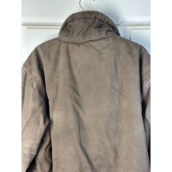 Wolverine Workwear Canvas Jacket Mens Large Y2K Distressed Durable Grunge Skater - Picture 16 of 16